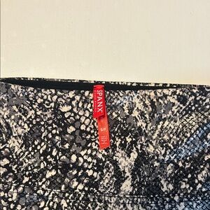 SPANX Black & White Speckled Active Skirt Panel